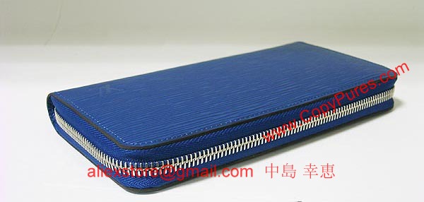 ルイヴィトンエピ ジッピーウォレット財布 サフィールM60435